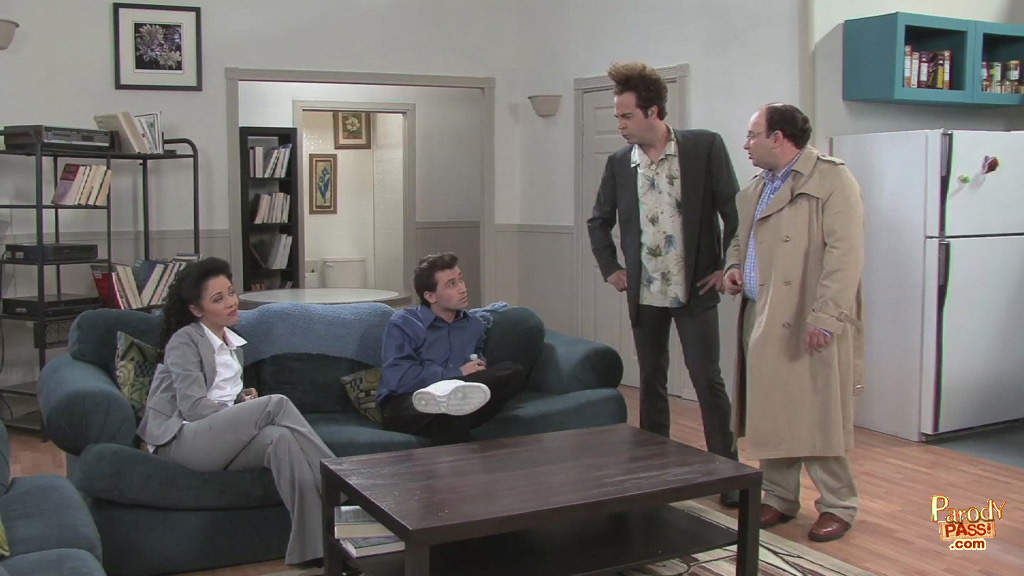 Seinfeld 02 - Ann Marie Rios & Asa Akira & Gracie Glam & Kristina Rose & Nika Noir & Tessa Taylor