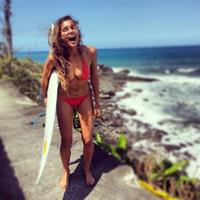 Maya Gabeira in a bikini