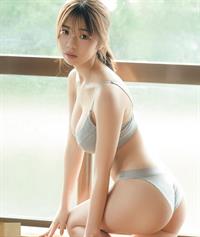 Hina Kikuchi in a bikini