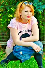 Camille Sasse Born 14.02.1995 Chemnitz lives in Chemnitz Germany Beautiful beauty without charming Eye colour=Blue Hair colour=blond/read Cunt Hair=shaved shaved Boobs: Real/Natural small tiny breasts Areolae.size=small Fotoshoot's bei PornoWaldi in Erfurt 