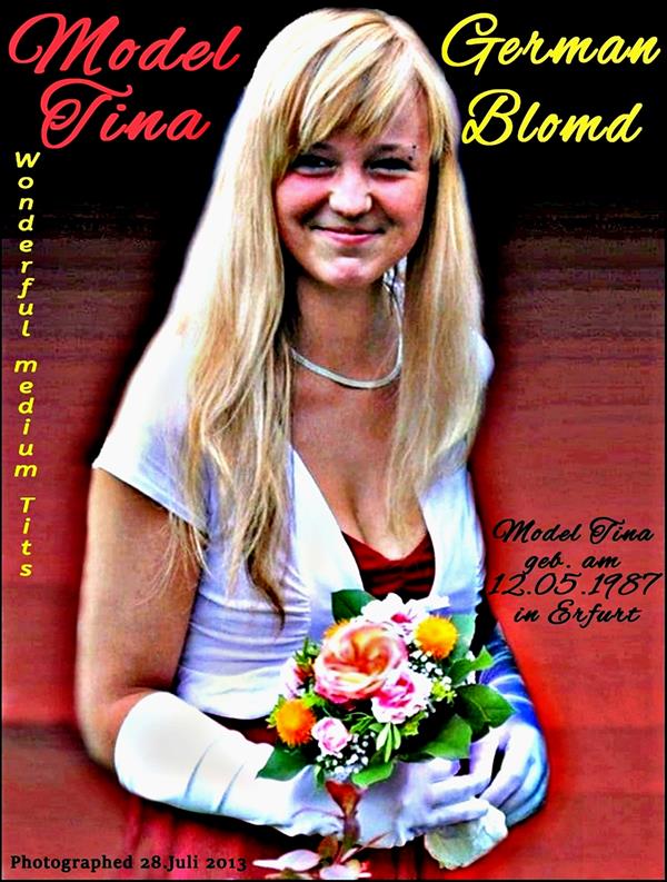 Model Tina Abel
geb. am 
12.05.1987 
in Erfurt
Photographed 28.Juli 2013 
Model Tina has wonderful medium tits and a smooth shaved cunt
Photographed 28.Juli 2013  By Dirk Waldi Waldhauer