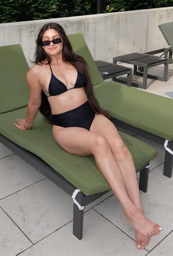 Anonymous in a bikini