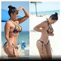 Andrea Calle in a bikini
