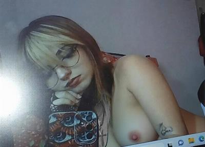 VgothV taking a selfie and - breasts