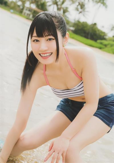 Yui Ogura in a bikini