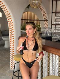 Saffron Barker in a bikini