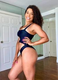 Jeanette Jenkins in a bikini
