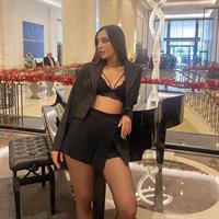 Kubra Camlibel in lingerie