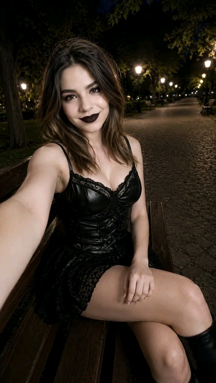 Nati Tulipa taking a selfie