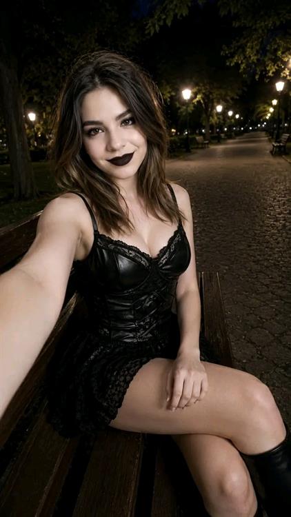 Nati Tulipa taking a selfie