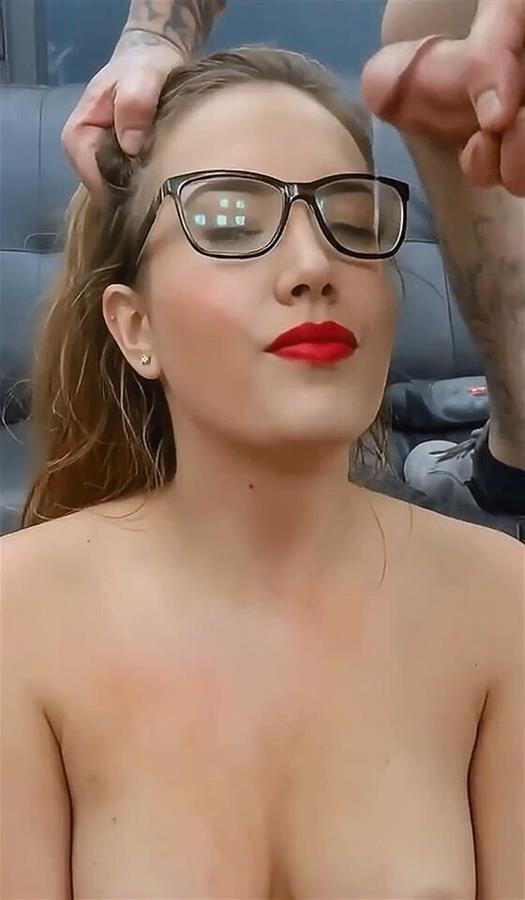 Hot finnish cum dumpster JenKowski facial
