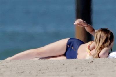 AnnaLynne McCord in a bikini