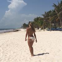 Cristina Hurtado in a bikini - ass