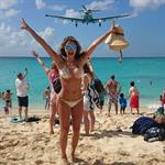 Cristina Hurtado in a bikini