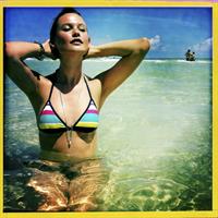 Behati Prinsloo in a bikini