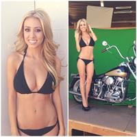 Mariah Lee Bevacqua in a bikini