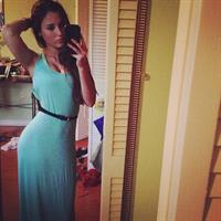 Angie Varona taking a selfie