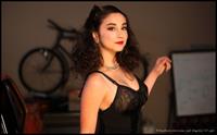 Molly Ephraim in lingerie