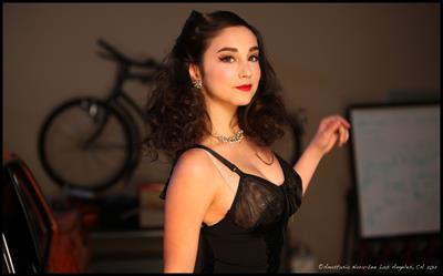Molly Ephraim in lingerie