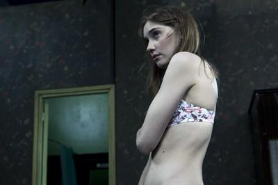 Déborah François in lingerie