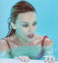 Kylie Minogue in a bikini