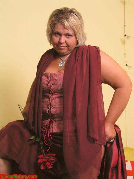 Anonymous in lingerie