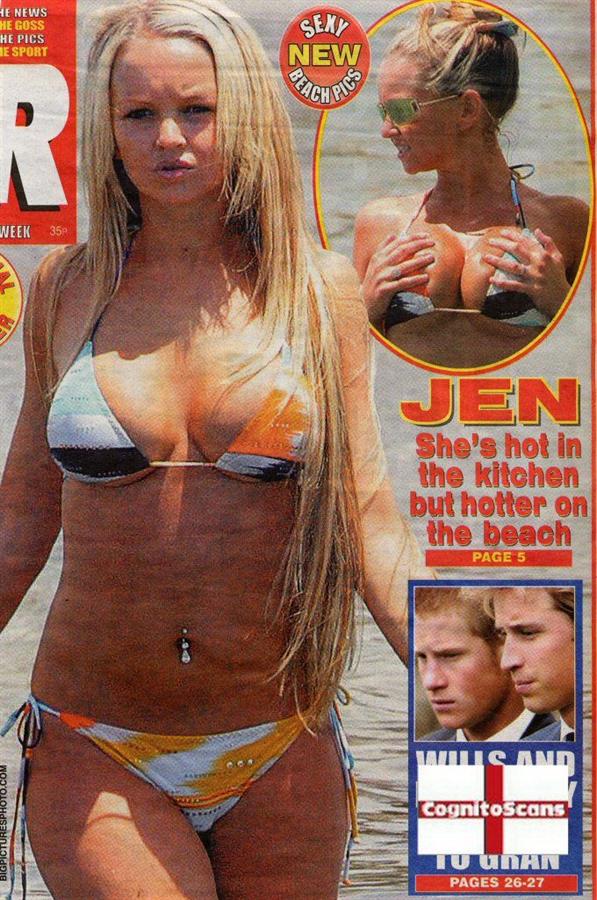 Jennifer Ellison in a bikini