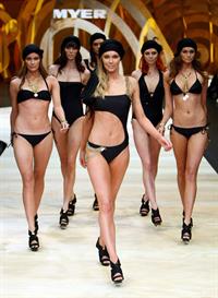 Jennifer Hawkins in a bikini