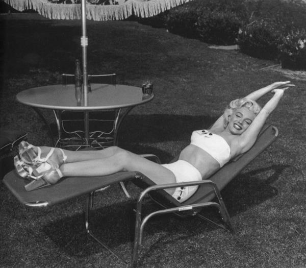 Marilyn Monroe in a bikini