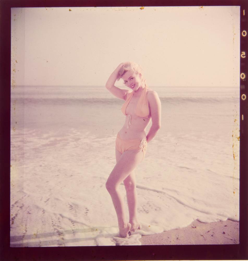 Marilyn Monroe in a bikini