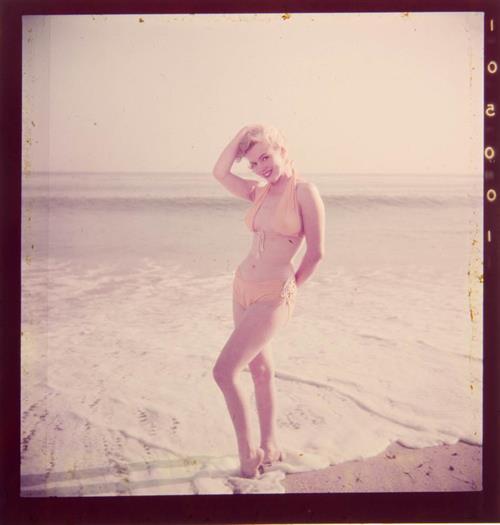 Marilyn Monroe in a bikini