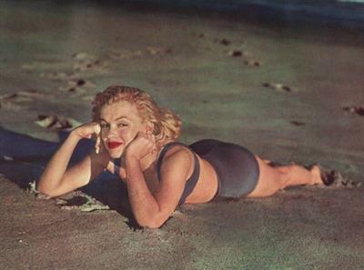 Marilyn Monroe in a bikini