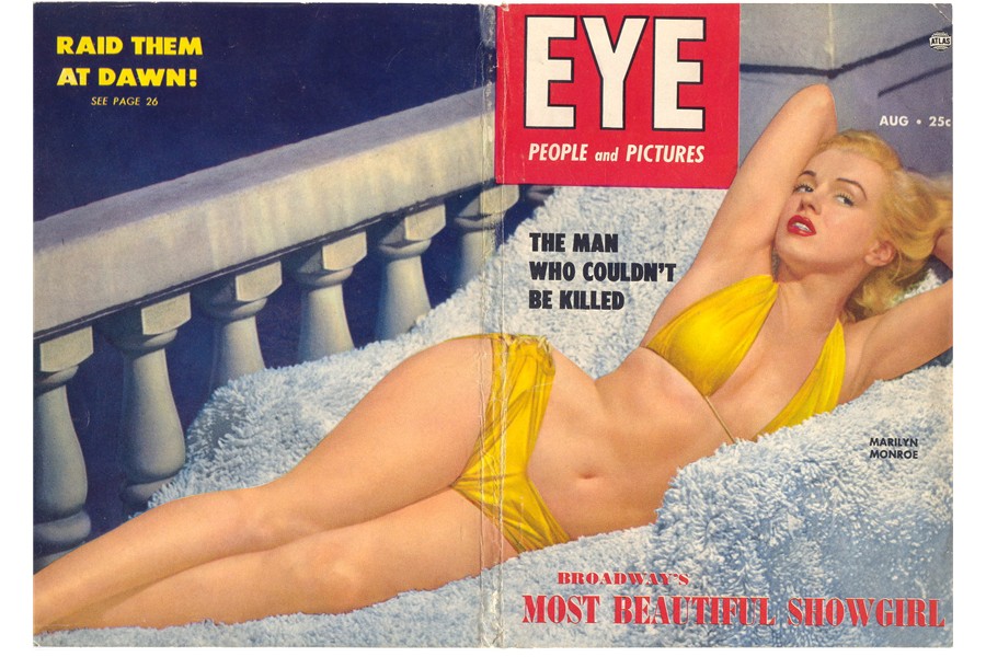 Marilyn Monroe in a bikini