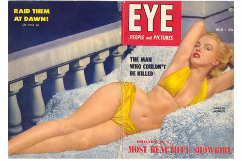 Marilyn Monroe in a bikini