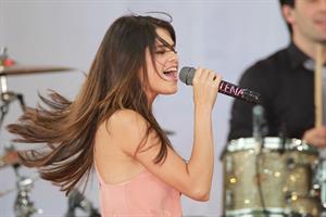 Selena Gomez performs at the Good Morning America GMA Summer Concert Series in New York City on June 17, 2011