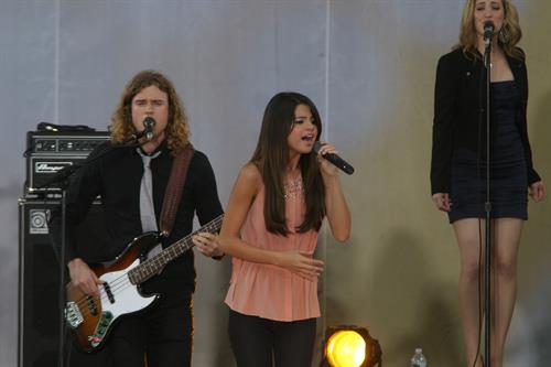 Selena Gomez Pictures Selena Gomez performs at the Good Morning America GMA Summer Concert Series in New York City on June 17, 2011