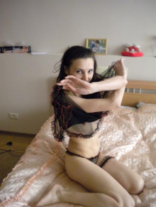 Anonymous in lingerie
