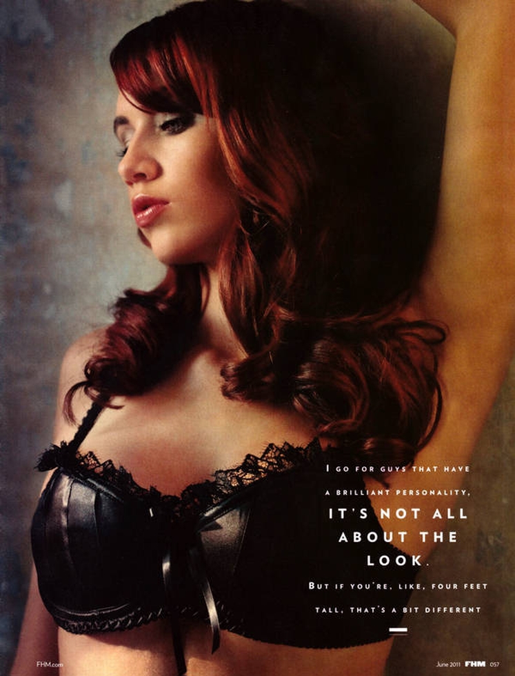 Amy Childs in lingerie