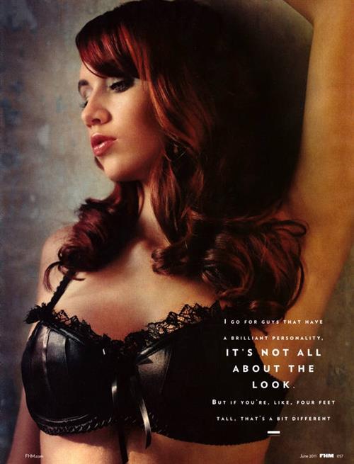 Amy Childs in lingerie