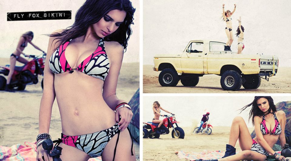 Emily Ratajkowski in a bikini