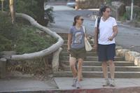 Natalie Portman – walking her dog in LA 8/16/13  