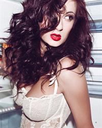 Alice Sey in lingerie