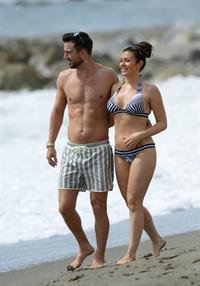 Kym Marsh in a bikini