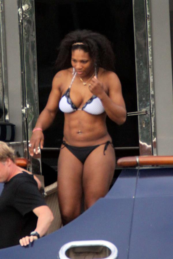 Serena Williams in a bikini