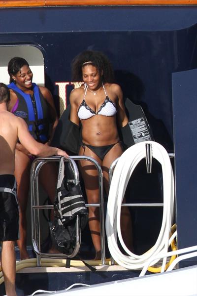 Serena Williams in a bikini