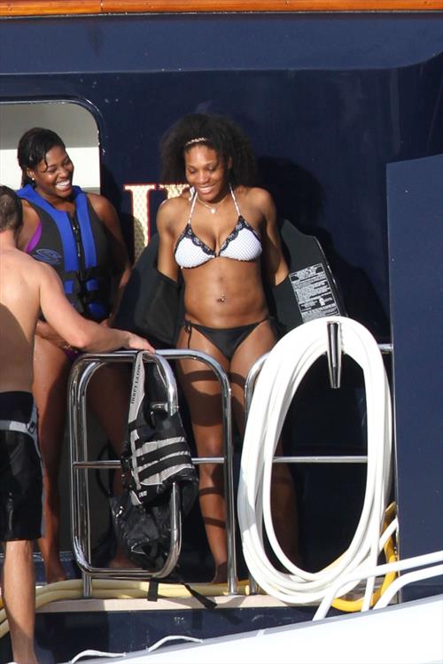 Serena Williams in a bikini