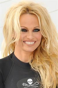 Pamela Anderson Launches Sea Shepherds Operation Zero Tolerance Whale Defense Campaign on November 2, 2012 