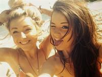 Chloe Harwood in a bikini